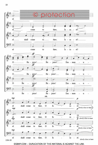 O Come Emmanuel - SATB Octavo image number null