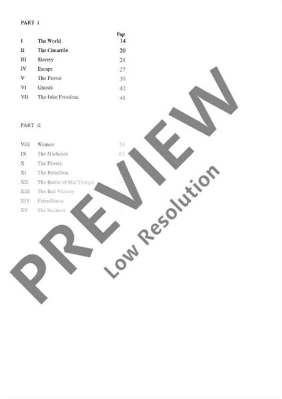 El Cimarrón Flute scores gallery preview page 13