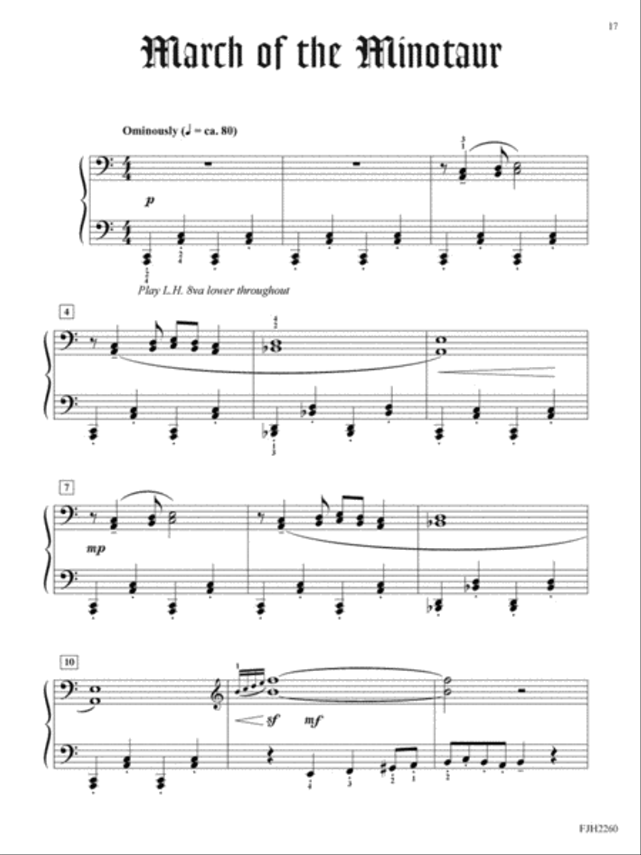 The Creeps The Creeps Piano Solo scores gallery preview page 4