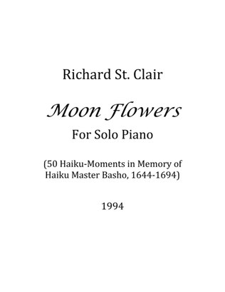 Moon Flowers for Solo Piano (1994)