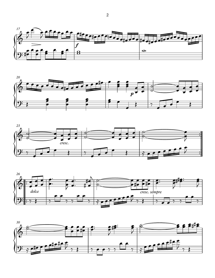 Kuhlau - Sonatina Op. 55 No. 3 Piano Method scores gallery preview page 2