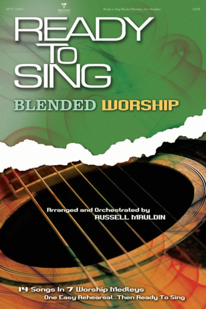Ready To Sing Blended Choral Book Satb