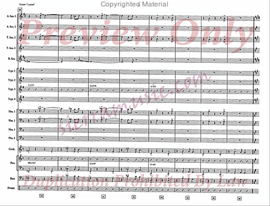 Loose Big Band scores gallery preview page 8