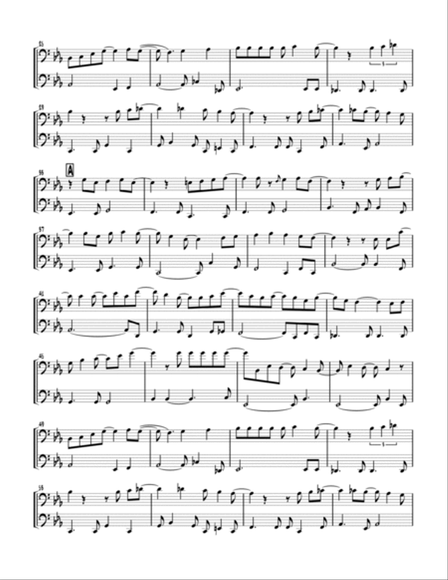 How Deep Is Your Love String Duet scores gallery preview page 2