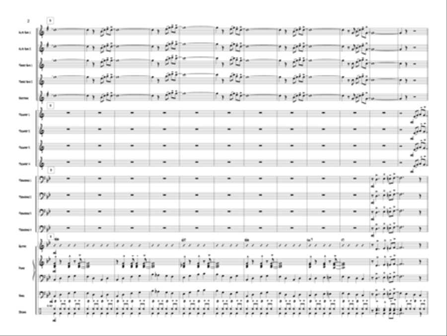 One, Two, Ready, Swing! One, Two, Ready, Swing! Jazz Ensemble scores gallery preview page 3