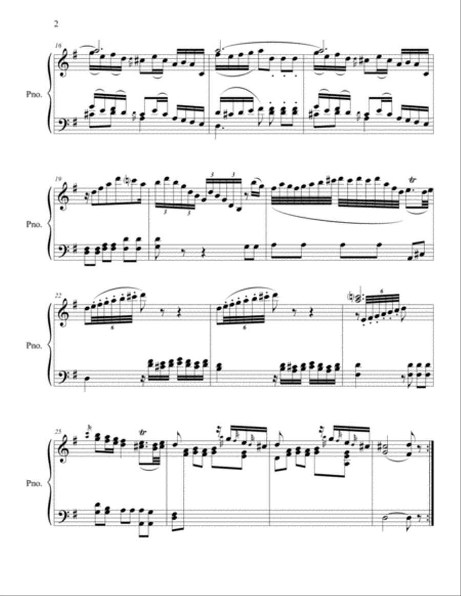 Mozart String Quartets for Solo Piano Vol. 1 Cello scores gallery preview page 2