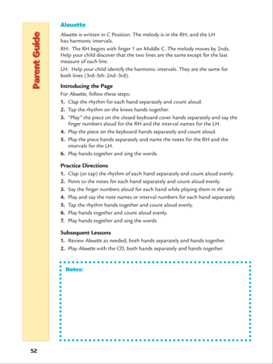 Alfred's Teach Your Child to Play Piano, Book 2 Piano Method scores gallery preview page 2
