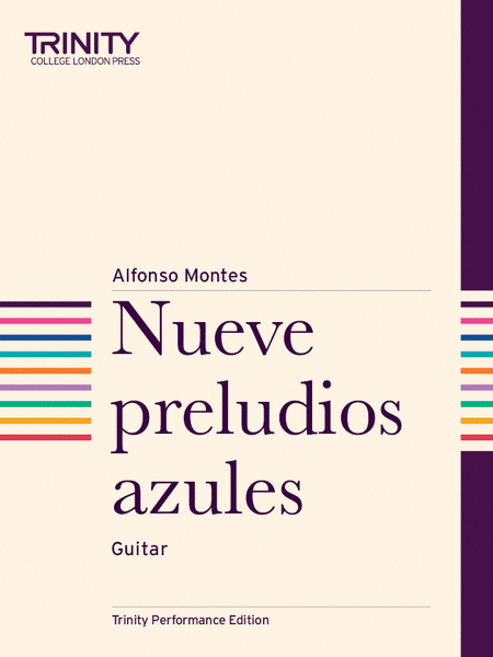 Alfonso Montes: Nueve preludios azules by Alfonso Montes Guitar - Sheet Music