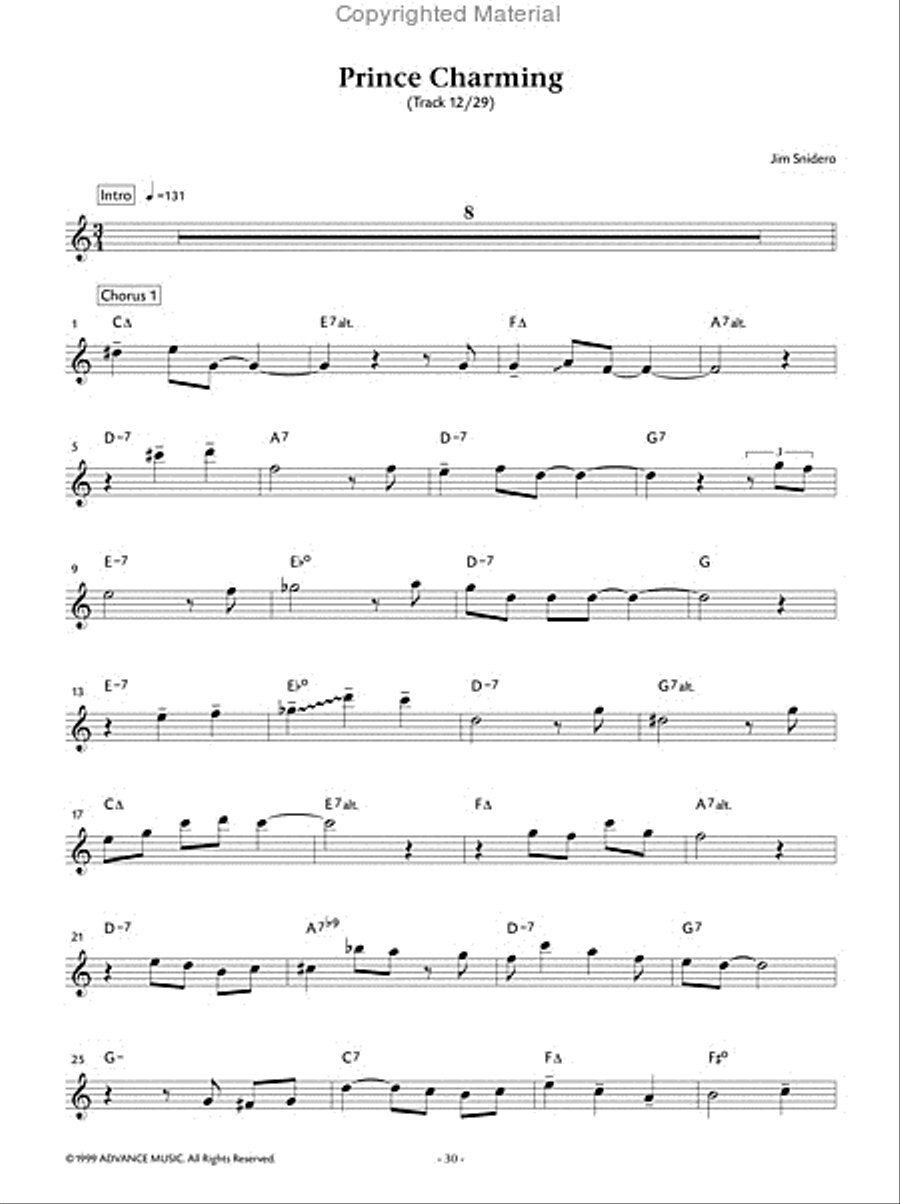 Easy Jazz Conception Tenor Saxophone Tenor Saxophone scores gallery preview page 13