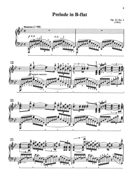 Rachmaninoff -- Preludes, Op. 23