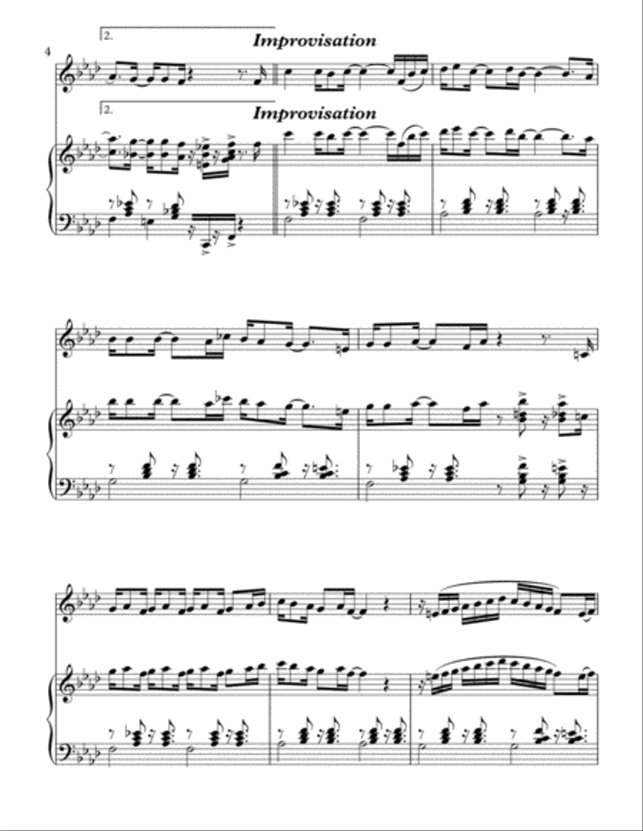 Fragile Clarinet Solo scores gallery preview page 5