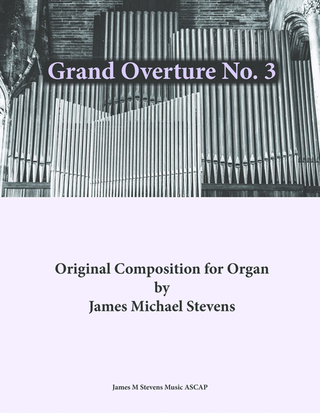 Grand Overture No. 3 - Organ in E Flat Major image number null