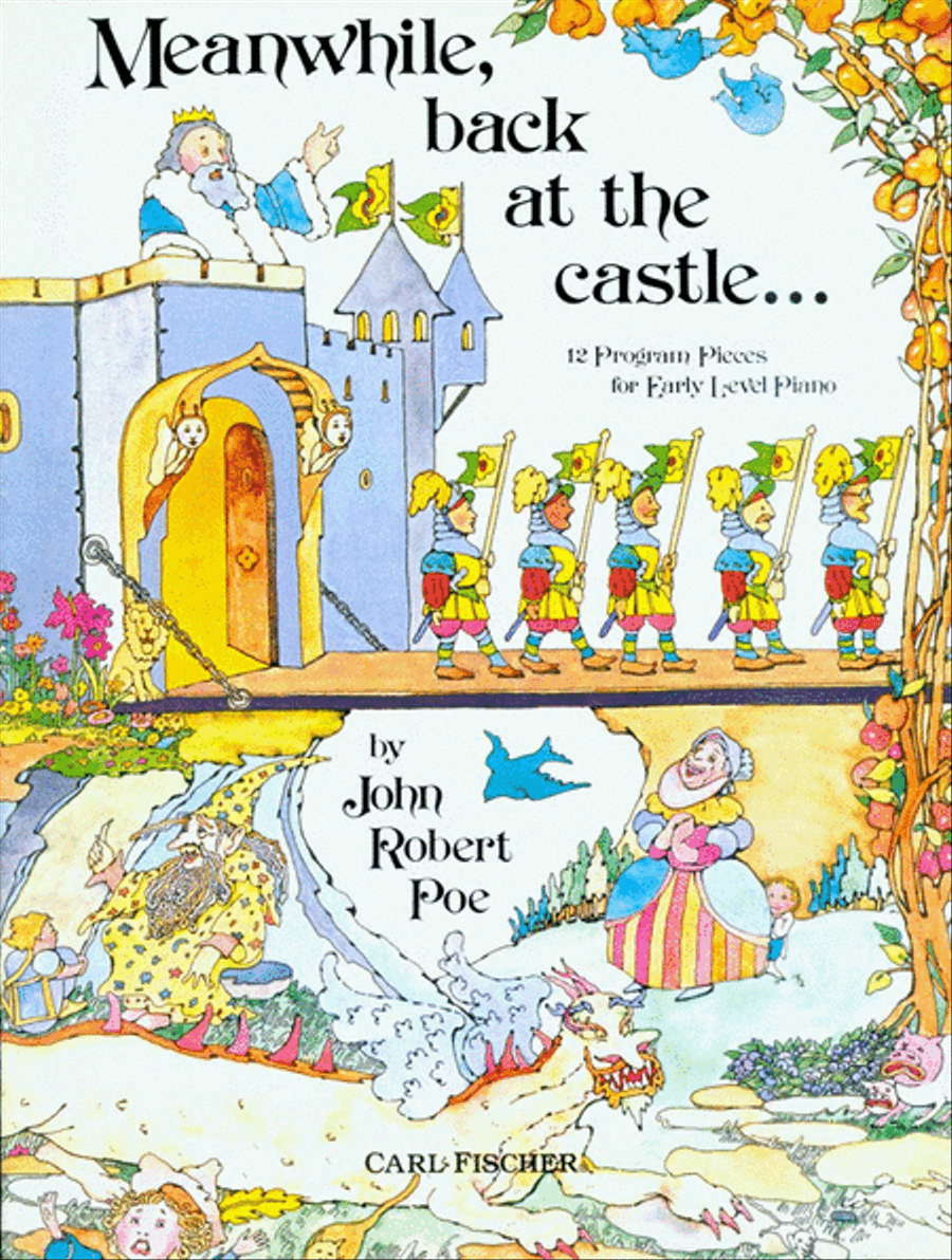 Meanwhile, back at the castle... Piano Solo scores gallery preview page 1
