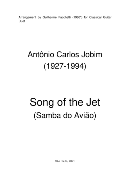 Song Of The Jet (samba Do Avião) image number null