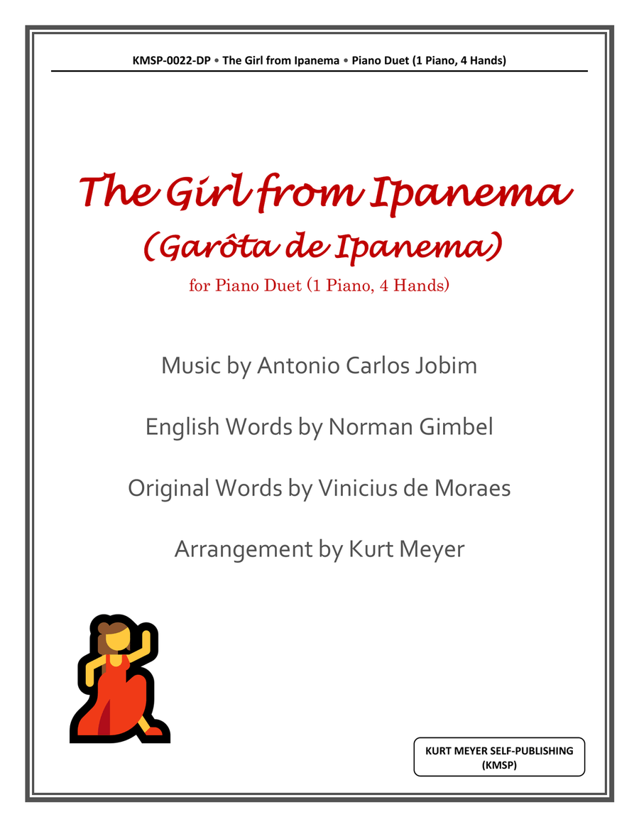 The Girl From Ipanema (garôta De Ipanema) 1 Piano, 4-Hands scores gallery preview page 1