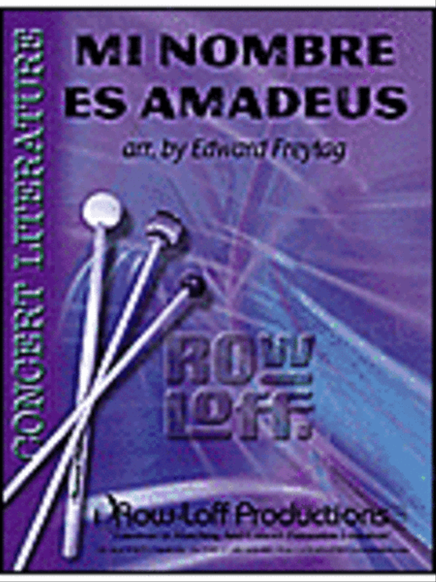 Mi Nombre es Amadeus Percussion Ensemble scores gallery preview page 1