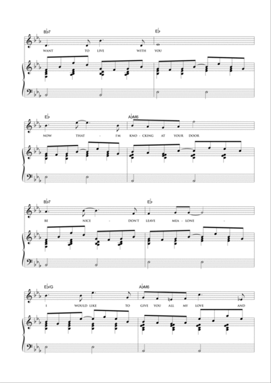 Smile in your eyes Smile in your eyes Piano, Vocal, Guitar scores gallery preview page 4