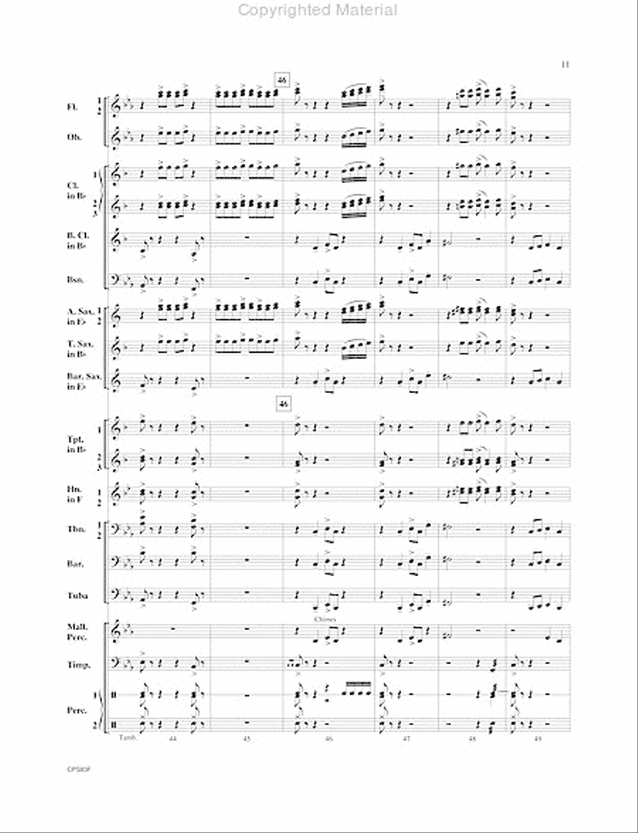 Impact Impact Concert Band scores gallery preview page 12