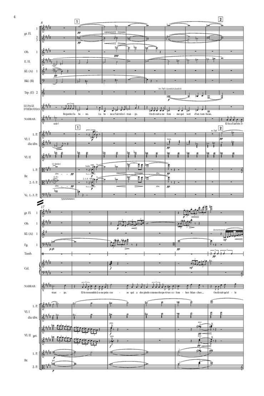 Salome op. 54 Salome op. 54 Orchestra scores gallery preview page 2