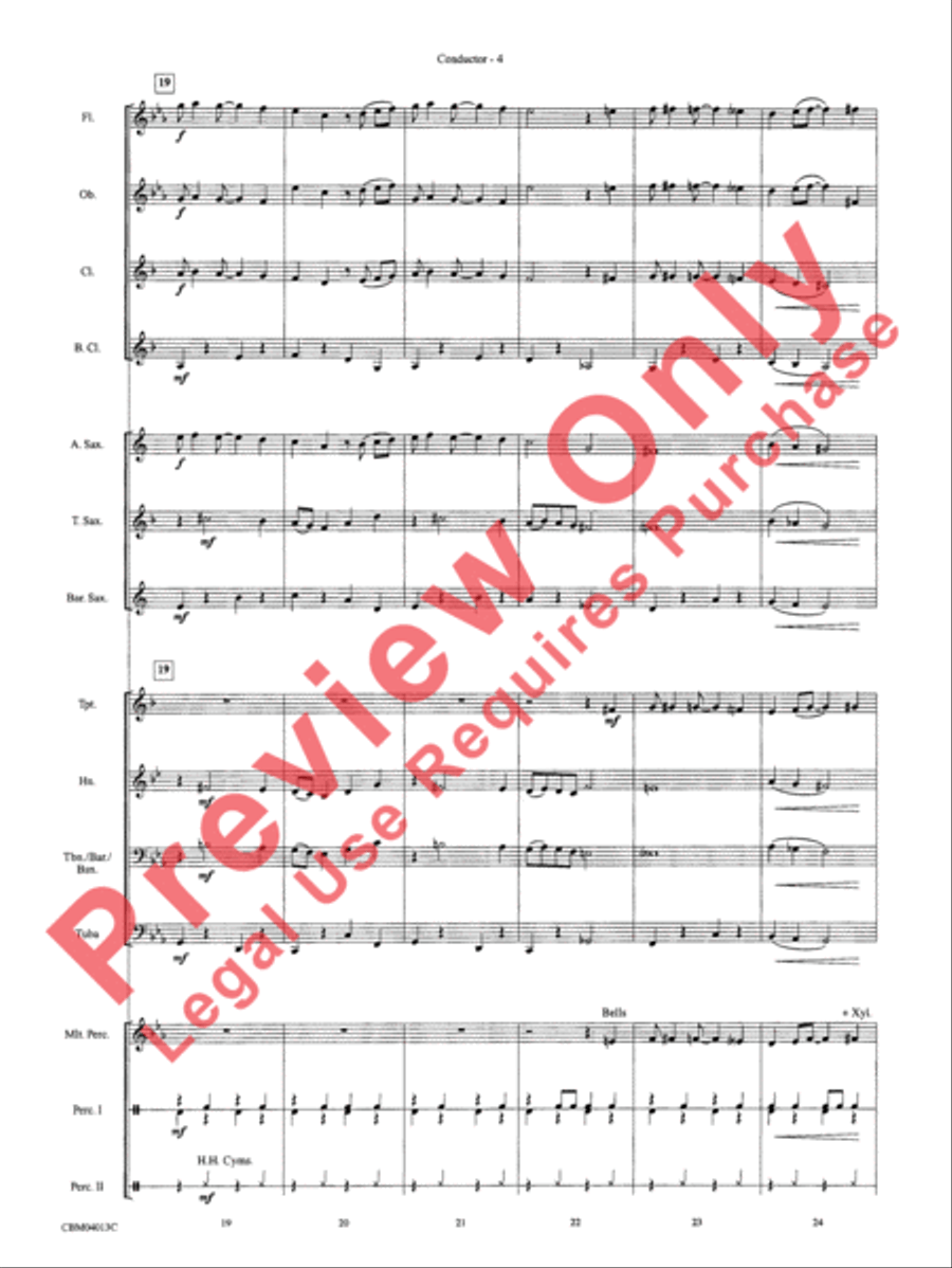 Pennsylvania 6-5000 Pennsylvania 6-5000 Concert Band scores gallery preview page 6