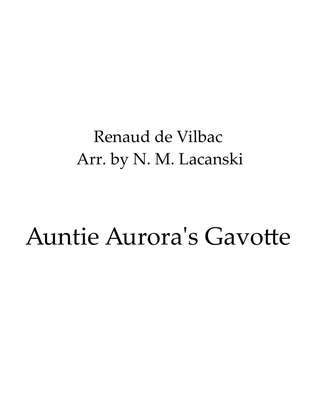 Book cover for Auntie Aurora's Gavotte