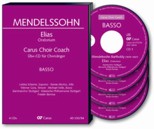 Book cover for Elias. Carus Choir Coach
