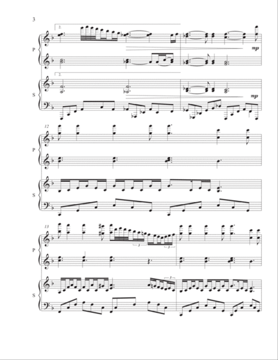 What A Wonderful World 1 Piano, 4-Hands scores gallery preview page 6