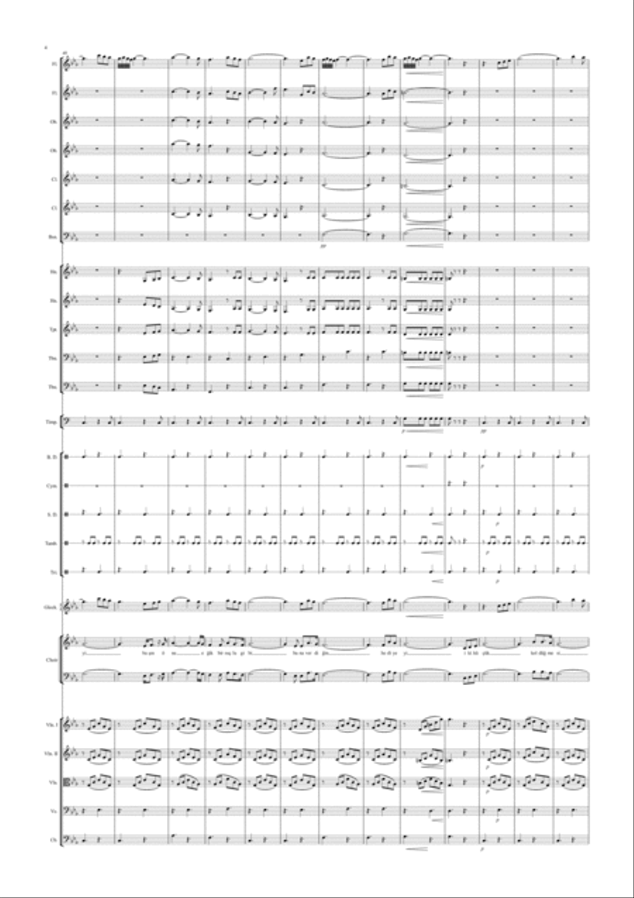 Kol Dugmeleri Full Orchestra scores gallery preview page 4