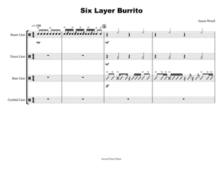 Six Layer Burrito (Drumline Cadence)
