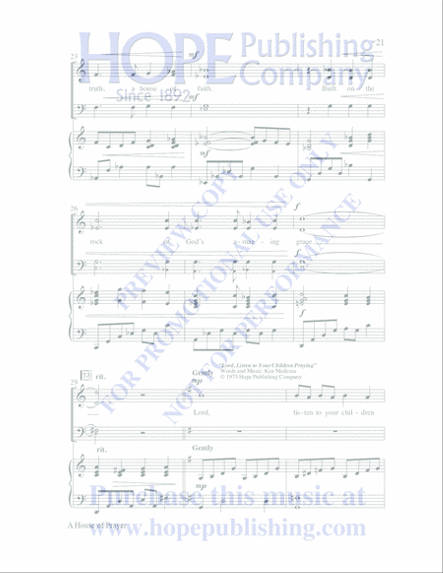 The Seven Last Days 4-Part scores gallery preview page 24