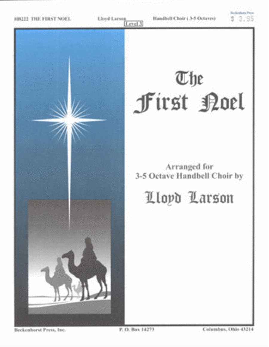 The First Noel - Larson Choir scores gallery preview page 1