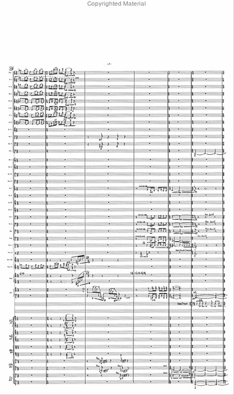 El clot del boc. Deu cançons per a soprano, contratenor, veu popular, baríton. Orchestra scores gallery preview page 4