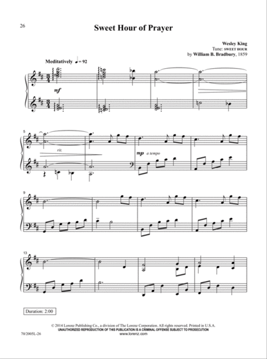 The Church Pianist's Library, Vol. 19 Piano Solo scores gallery preview page 11