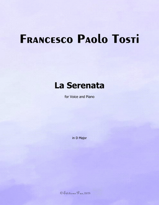 La Serenata, by Tosti, in D Major