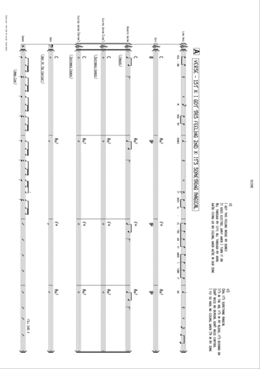 Can't Stop The Feeling from TROLLS Clarinet scores gallery preview page 3
