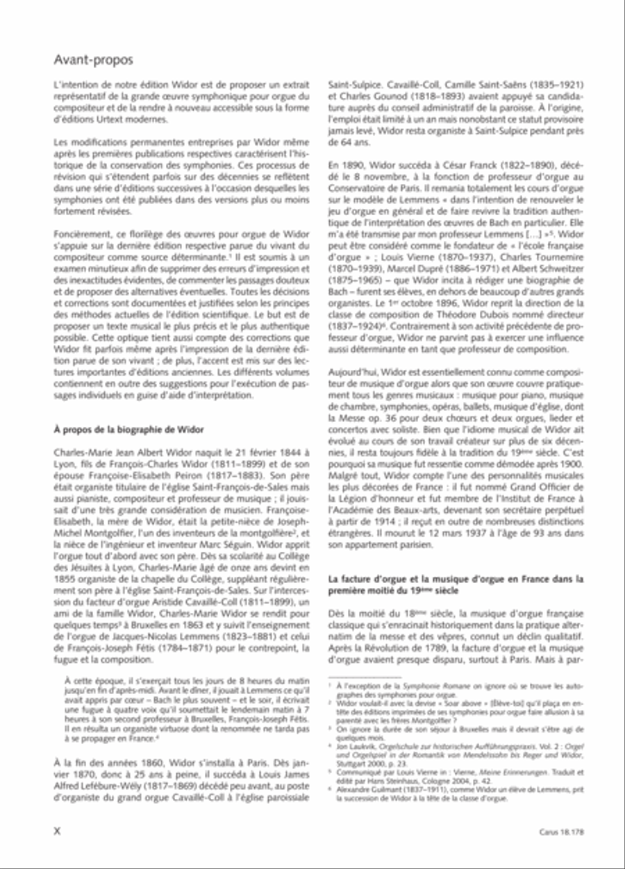 Symphonie No. II pour Orgue Organ scores gallery preview page 11