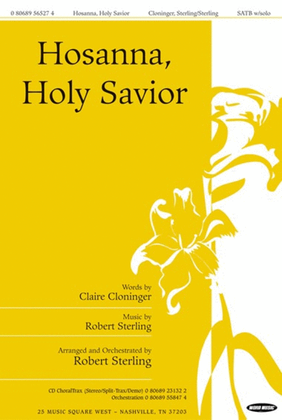 Hosanna, Holy Savior - CD ChoralTrax