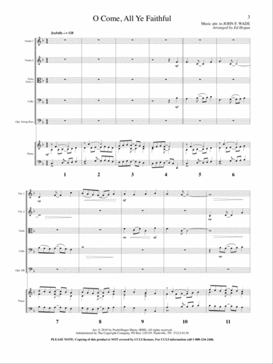 Creative Carols for String Quartet, Volume 1 String Quartet scores gallery preview page 2