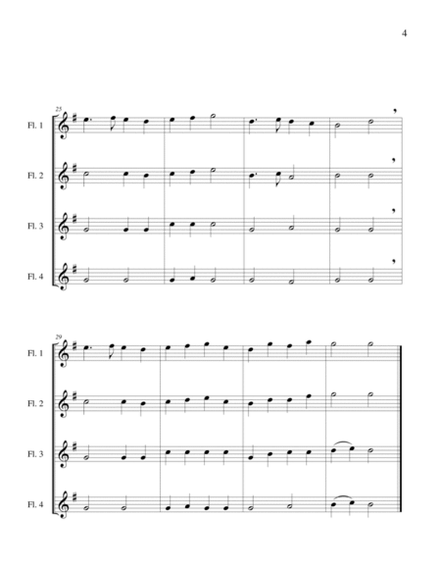 Yankee Doodle - Flute Quartet image number null