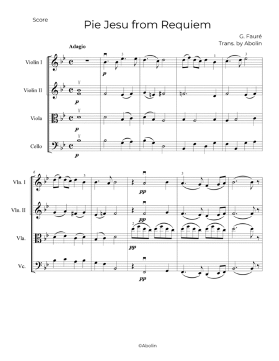 Fauré: 