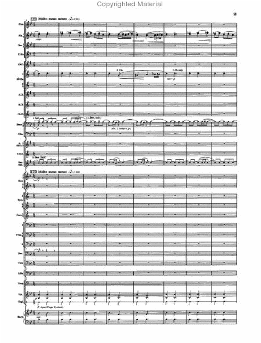 Armenian Dances, Part II Concert Band scores gallery preview page 57