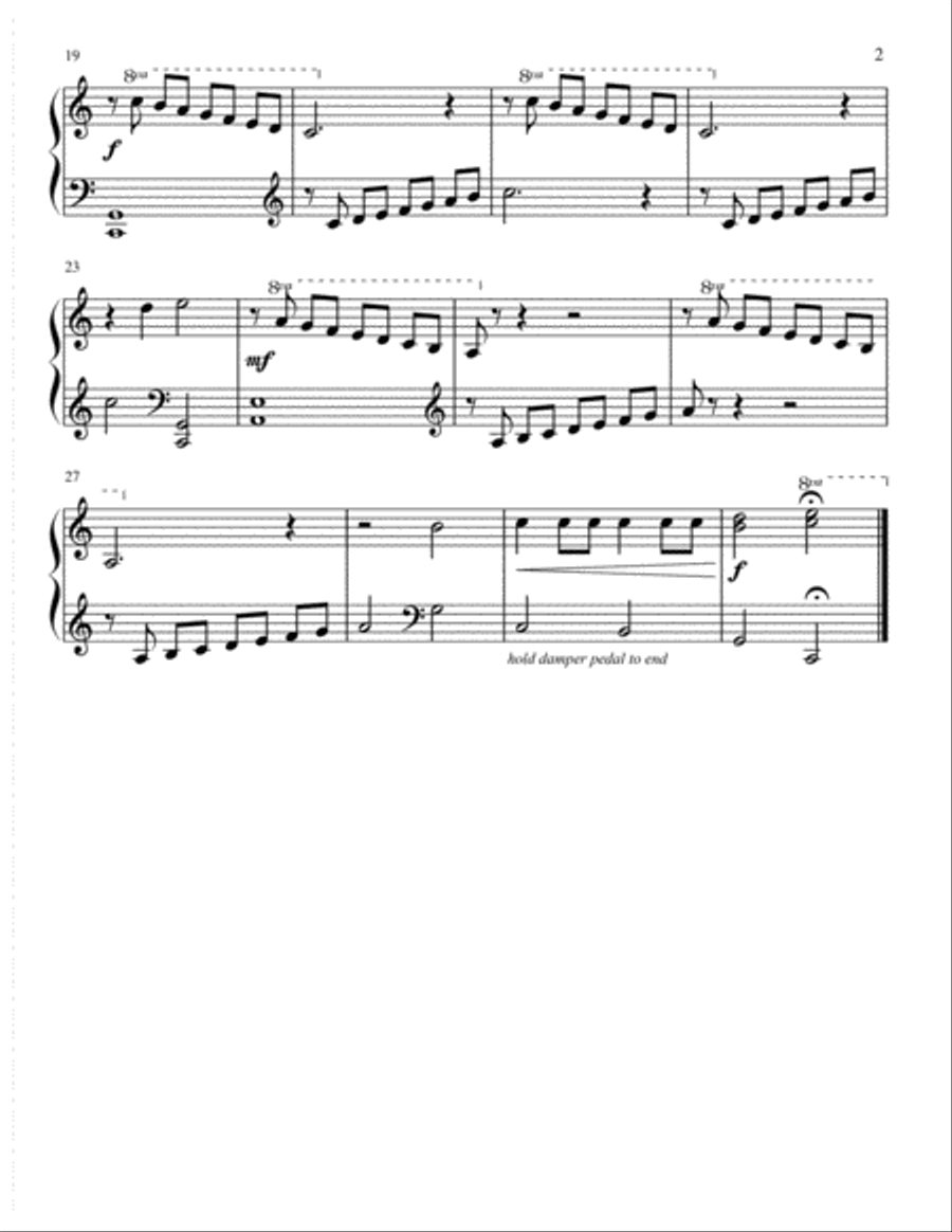 Snowfall - 5 wintry piano solos Piano Method scores gallery preview page 4