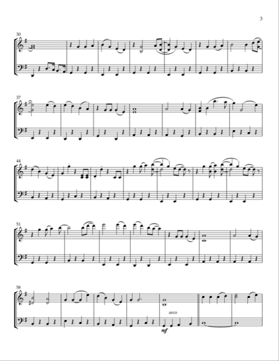 Sukiyaki String Duet scores gallery preview page 5