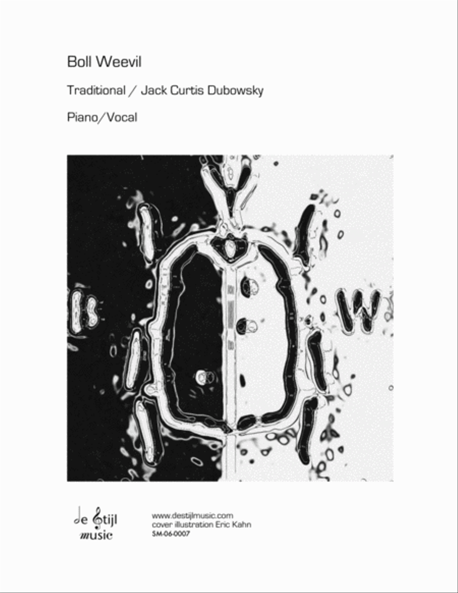 Boll Weevil (2-part Piano/Vocal) 2-Part scores gallery preview page 1