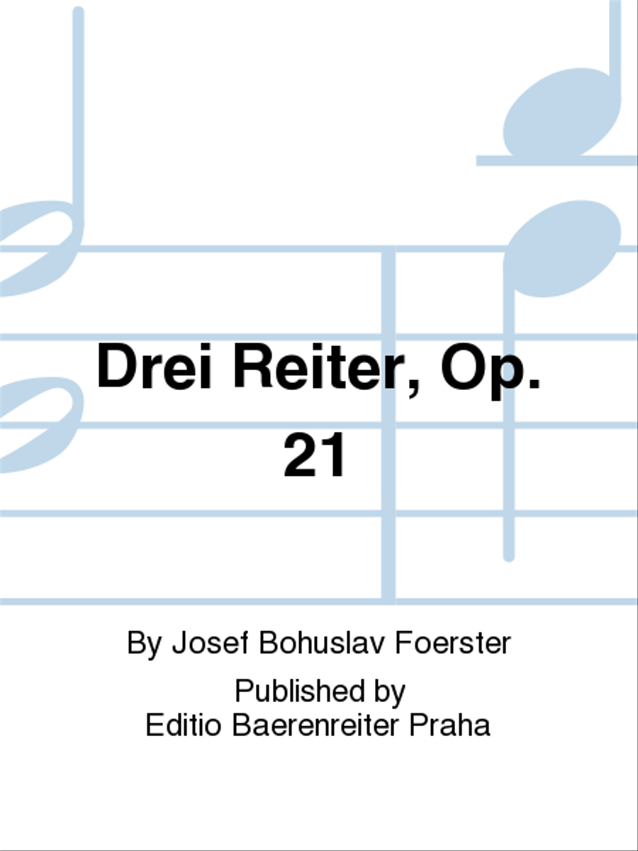 Drei Reiter, op. 21 Drei Reiter, op. 21 Voice scores gallery preview page 1