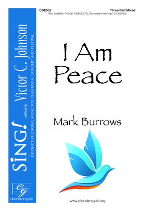 Book cover for I Am Peace - Three-part Mixed