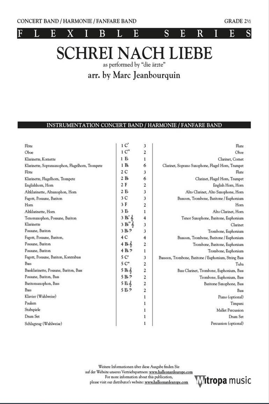 Schrei nach Liebe Piano scores gallery preview page 2