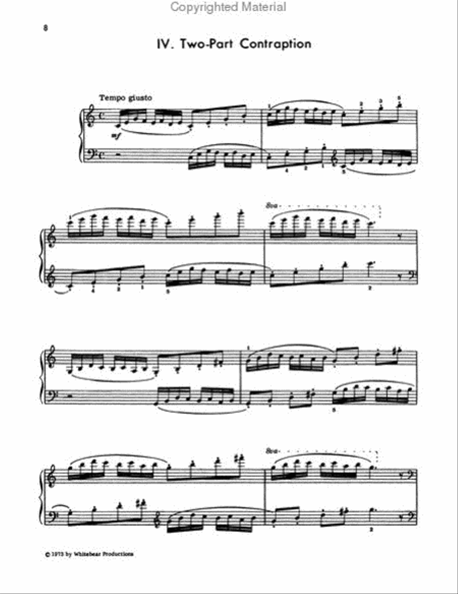 Notebook for Betty-Sue Bach Chamber Music scores gallery preview page 3