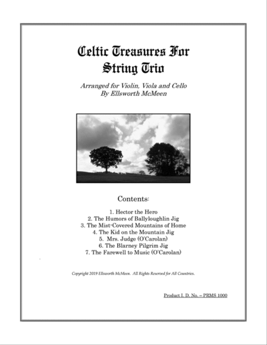 Celtic Treasures for String Trio String Quartet scores gallery preview page 3