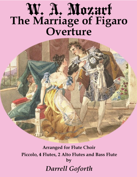 The Mariage of Figaro for Flute Choir 1: Overture image number null